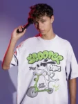 Scooter Gang Oversized T-Shirt – 210 GSM Cotton | Best Doggy Streetwear Tee
